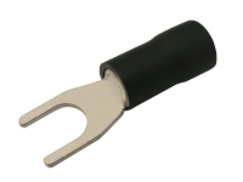 Vidlička 5.3mm, vodič 2.5-4.0mm čierna