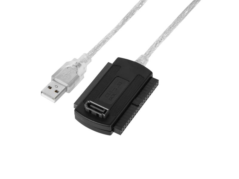 Redukcia USB na IDE 2,5 a 3,5 + S-ATA