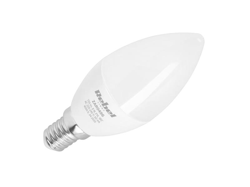 Žiarovka LED E14 8W biela prírodná REBEL ZAR0496