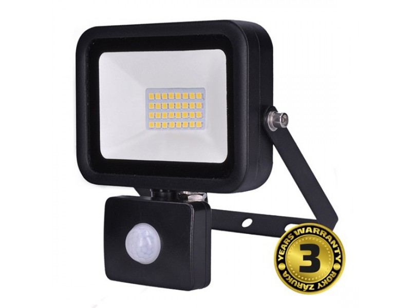 LED reflektor SOLIGHT WM-30WS-L PRO 30W PIR